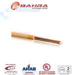 بحرة - سلك كهربائي نحاس - المواصفات الأمريكية - THHN - مقاس 14 AWG - برتقالي - 600 فولت - 152.44 متر thumbnail 3