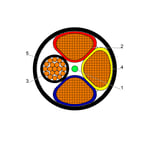 BAHRA CABLES - Power Cable Low Voltage, XLPE Copper, 3x120 + 70mm, 600/1000V, Black - RM IEC 60502-1 FR-IEC 60332-1 thumbnail 3