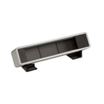 LEGRAND - Incara On-Desk Extension, Empty, 8 Modules, Aluminum-Black thumbnail 2