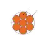 بحرة - سلك تأريض نحاس - غير معزول - مقاس 16 مم - مطلي بالقصدير thumbnail 2