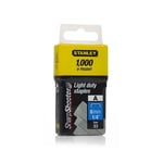 ستانلي - دبابيس خفيفة التحمل - 6 مم - النوع أ - 1000 قطعة thumbnail 2