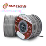 بحرة - سلك كهربائي نحاس - المواصفات الأمريكية - THHN - مقاس 14 AWG - رمادي - 600 فولت - 152.44 متر thumbnail 2