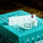 LEGRAND - British Standard Multi-Outlet Extension, 4x2P+E, 3m Cord thumbnail 2