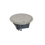 LEGRAND - Floor Box with Hinged Lid, IP66, 4 Modules, Stainless Steel thumbnail 2