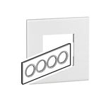 LEGRAND - Plate 8Mod Round BS, White Arteor thumbnail 2