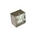 BAHRA CONDUIT - Box Metal 7x7cm, 47mm(D), 0.9mm(Th), 3/4"KO thumbnail 2