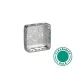 تصفية ستيل سيتي - صندوق، مربع، 4 بوصة، 1-1/2 بوصة عميقة، 1/2 إخراج thumbnail 2