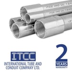 أي تي سي سي - مواسير ذو معدن متوسط - مقاس 1/2 بوصة - 3.025M/U - UL1242 thumbnail 2