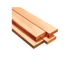 بحرة -  قضبان توصيل نحاسية مقاس 40x30 مم - طول 4 متر - زاوية مستديرة thumbnail 2