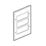 LEGRAND - Front Plate Synergy Authentic, 3x3 Gang, for 18 Arteor Modules Mechanisms, Glossy Gold thumbnail 2