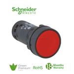 SCHNEIDER - Push Button, Spring Return, Red, 1Nc thumbnail 2