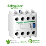 SCHNEIDER - Tesys D, Auxiliary Contact Block, 2 No + 2 NC, Screw-Clamps Terminals thumbnail 2