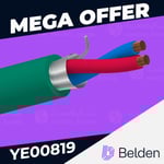 BELDEN - 1X0.8 EIB Cable Overall Foil/PVC, ROHS Compliant, Green, 1000 Meters/Roll thumbnail 3