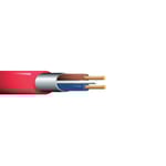 بريزمان - كيبل مضاد حريق - 2 خط - مقاس 1.5مم - مسمط - أحمر - 500 متر / اللفة - LSOH thumbnail 2