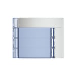 LEGRAND - Cover Plate BTicino, Sfera New, for 3 Pushbuttons on Single Column, Allmetal thumbnail 2