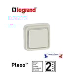 LEGRAND - Switch Plexo IP55, 2-Way, 10 AX, 250 V~, Flush Mounting, White thumbnail 2