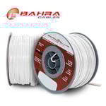 بحرة - سلك كهربائي نحاس - المواصفات الأمريكية - THHN - مقاس 12 AWG - أبيض - 600 فولت - 152.44 متر thumbnail 5