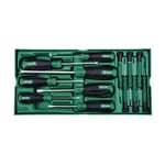 ساتا - طقم عدة مفكات 13 قطعة thumbnail 2