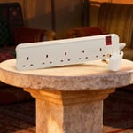 LEGRAND - British Standard Multi-Outlet Extension, 5x2P+E, 5m Cord thumbnail 3