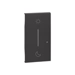 LEGRAND - Cover BTicino, Living Now, for Wake Up/Sleep Wireless, 2 Modules, Black thumbnail 2