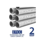  أي تي سي سي - مواسير حديد خفيفة - مقاس 1/2-3 بوصة - 10 قدم/الحبة - UL 797  thumbnail 2