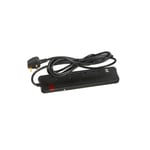 LEGRAND - British Standard Multi-Outlet Extension with 2 USB Sockets, 4x2P+E, 3m Cord, Black thumbnail 2