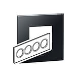 LEGRAND - Plate Arteor, BS, Round, 8 Modules, Graphite thumbnail 2