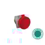 تصفية بالازولي - مأخذ مثبت على لوحة CEE، بزاوية 15°، 32A، 3P+N+E، 480-500V، 50-60Hz، 7H، IP67 thumbnail 2