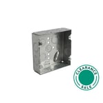 تصفية ستيل سيتي - صندوق مربع، 4-11/16 بوصة، عمق 2-1/8 بوصة، 3/4 بوصة KO thumbnail 2