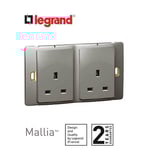 ليجراند - فيش مجوز ماليا - 13 أمبير - 250 فولت - فضي غامق thumbnail 2