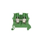 LEGRAND - Viking T. Block 4mm P6mm 1 Entry / 1 Outlet, Green thumbnail 2