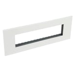 LEGRAND - Plate 8Mod w/ Support Frame BS, White Arteor thumbnail 3