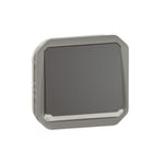 LEGRAND - Push-Button Plexo, IP55, Changeover + Locator, 10A, Mechanism, Anthracite thumbnail 3