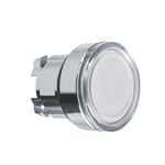 SCHNEIDER - White Flush Illuminated Pushbutton Head ˜22 Spring Return For Integral Led thumbnail 2