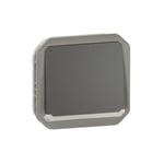 LEGRAND - Push-Button Plexo, IP55, N/O Contact + Locator, 10A, Mechanism, Anthracite thumbnail 3