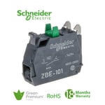 SCHNEIDER - Single Contact Block For Head ˜22 1No Silver Alloy Screw Clamp Terminal thumbnail 2