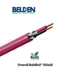 بلدن - كيبل تحكم - 2 خط - مقاس 16AWG - لون أحمر - 305 متر/اللفة - FIRE PROTECTIVE SIGNAL CIRC,CBL 2 CDRS, SOLID CU/P thumbnail 3