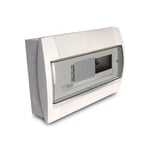 شنايدر - لوحة توزيع - صف واحد - 16X18MM - غاطس - باب منحني thumbnail 2