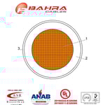 بحرة - سلك كهربائي نحاس - المواصفات الأمريكية - THHN - مقاس 10 AWG - أبيض - 600 فولت - 152.44 متر thumbnail 4