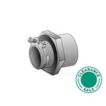 تصفية او زي جدني - محول قناة، مقاوم للماء، حديد مطاوع، معزول، 2-1/2 بوصة thumbnail 2