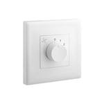 LEGRAND - Fan Control Eloe, 1 Gang, 100 W, 200/240V, 50/60Hz, 5 Speeds, White thumbnail 2