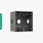 CROUSE HINDS - Box Water Proof 2G - 3/4" Hole 2 5/8" Deep, Grey -7 Hole thumbnail 2