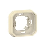 LEGRAND - Flush Mounting Support Frame Plexo, IP55, 1 Gang, Beige thumbnail 3