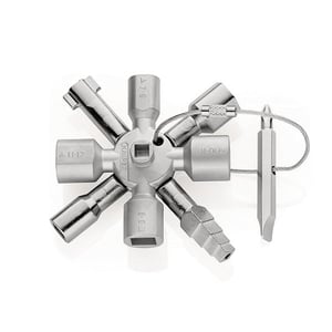 نيبيكس - مفتاح مزدوج - لجميع الخزانات القياسية وأنظمة الإغلاق مقاس 92 مم