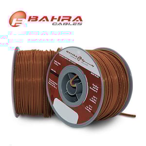BAHRA CABLES - American Standard, THHN Wire, 8 AWG, 600V, Brown