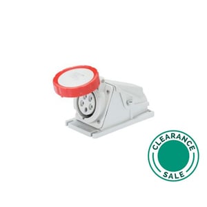 تصفية جويس - مقبس، 16 أمبير، 3P+N+E، 380 فولت، زاوية 90 درجة، سطحي، IP67