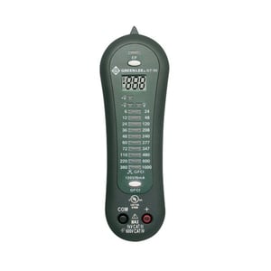 جرينلي - جهاز اختبار الجهد الكهربائي - GFCI - تيار متردد/تيار مستمر - 1000 فولت (GT-95)