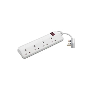LEGRAND - British Standard Multi-Outlet Extension, 4x2P+E, 5m Cord