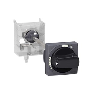 SCHNEIDER - Extended Rotary Handle Kit, Tesys GV3, IP54, Black Handle, Without Trip Indication, For GV3L-GV3P