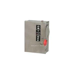 GENERAL ELECTRIC - Safety Switch, 400A 3P 600V Fusible, Nema 4/4x